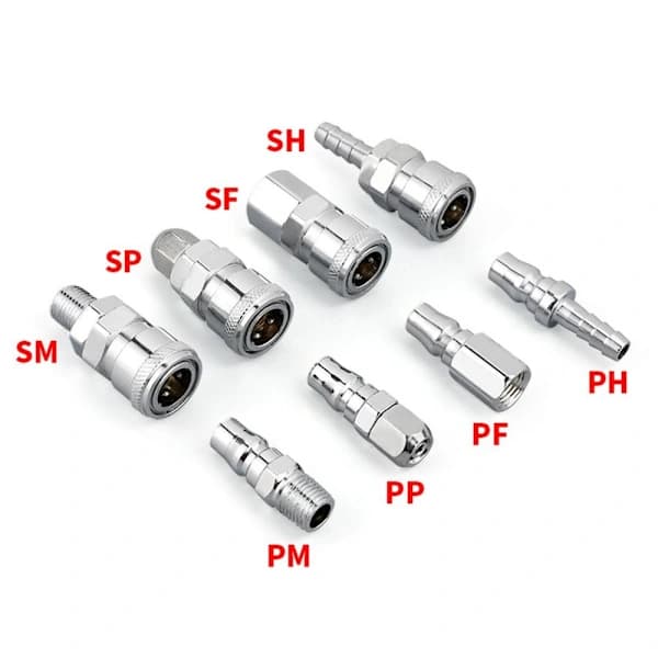 Pneumatic Fittings Air Compressor Hose Quick Coupler SP-40 SP-40 SP-40