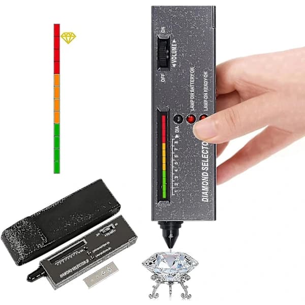 Diamanttester, nøyaktig smykketester, profesjonell diamanttester