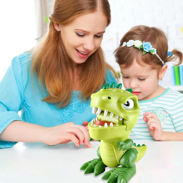 Klassinen perhepeli Dinosauruksen suu pureva sormipeli Vanhempi-lapsi interaktiivinen lelu aikuisille ja lapsille