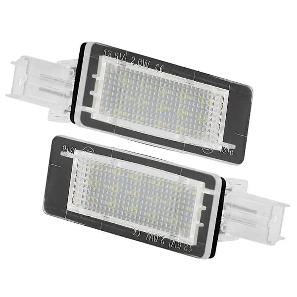 LED-nummerpladelys til Dacia Duster 10-15