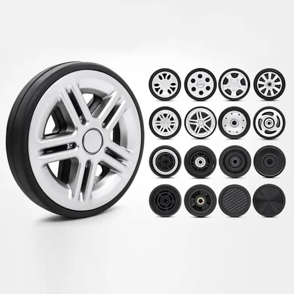 Reserveringshjul til kuffert 85MM X 24MM 85mm x 24mm