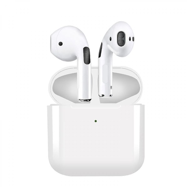 Pro 5 Bluetooth-hörlurar kompatibla med iPhone och Android, trådlösa Bluetooth-hörlurar, lätta att bära, vita (Rea med nedsatt pris)