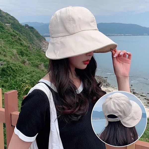 Hestehale Bucket Hat Strandhatt KHAKI Khaki