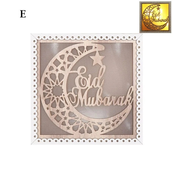 LED-valot Eid Mubarak E E