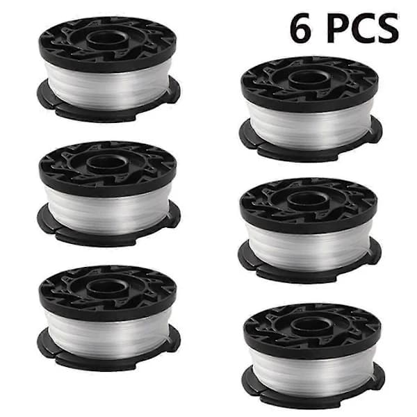 3/4/6 stk Erstatningsspoler for Black+Decker Af-100 Trimmertråd