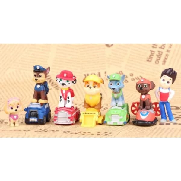 12-pack PAW PATROL FIGURER
