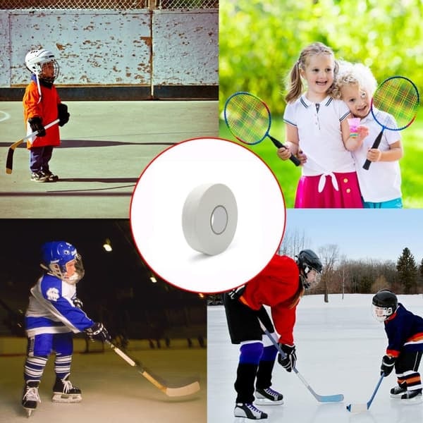 [NT] Jääkiekkoteippi Urheiluteippi mailoihin Valkoinen 25 m