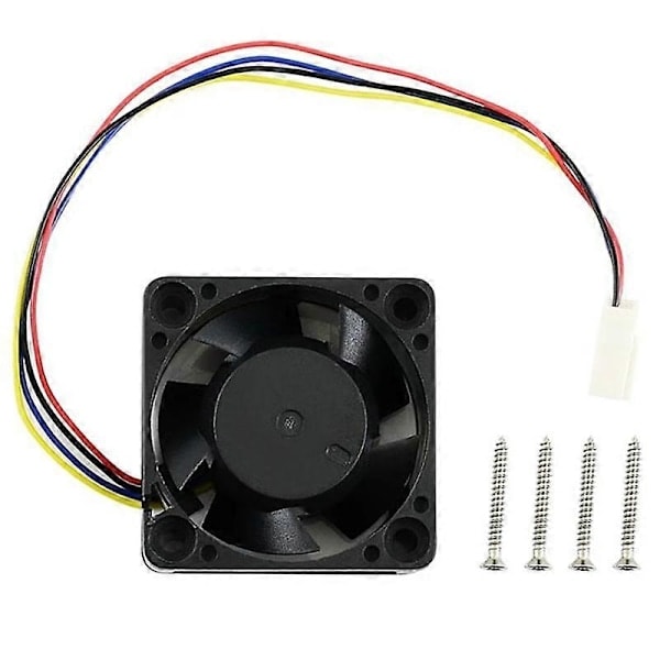 Kompatibel med Jetson Nano Kylfläkt 5V, 4PIN Omvänd-Säker, PWM Hastighetsjustering, Stark Kylning Air_ NN