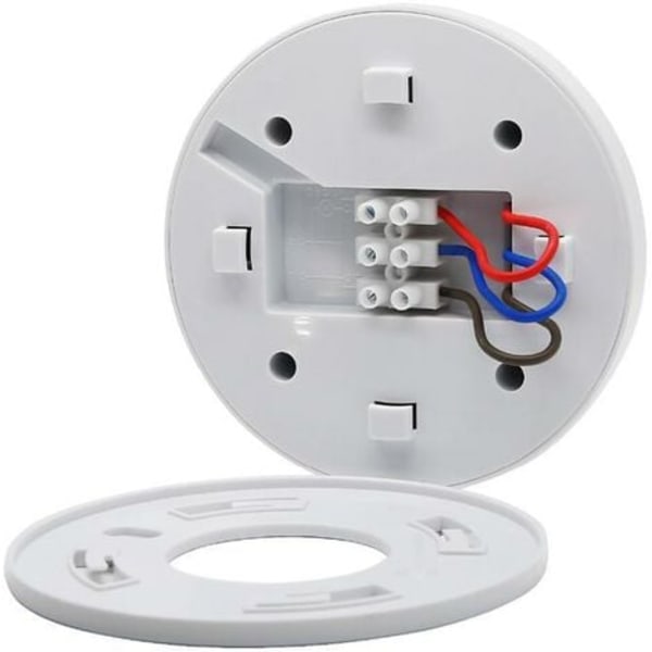 PIR Bevægelsessensor Overflademontering Loftmontering 360° Max 1200W/NC/