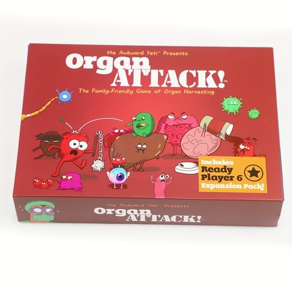Organ attack! Brettspill - Pop Bunny Brettspill