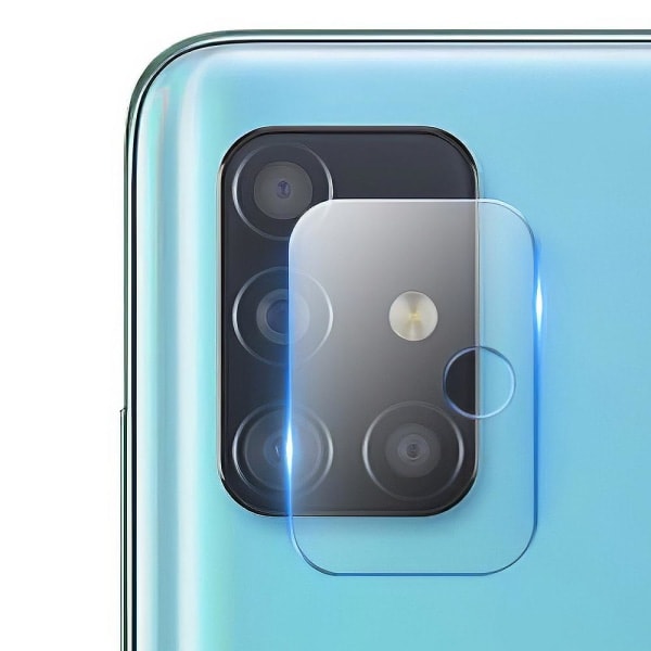 /Hc/2kpl Samsung Galaxy A71 - Kamerasuoja - Karkaistu Lasi Läpinäkyvä