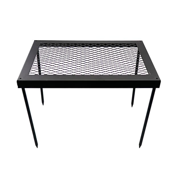 [NT] Vikbart lägereldsstativ Kraftig Campinggrill Campingtillbehör för BBQ