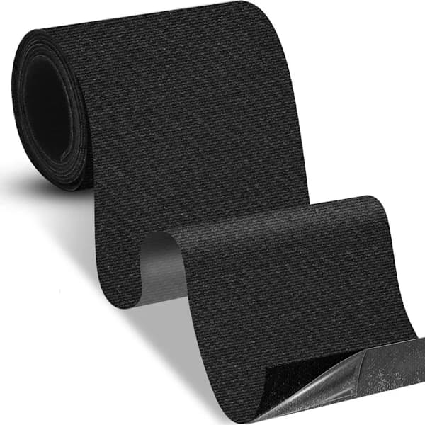 Telttateippi - 5cm x 2m - Itsekiinnittyvä - Korjausteippi - Pressukorjausteippi - Vaatteiden korjausteippi