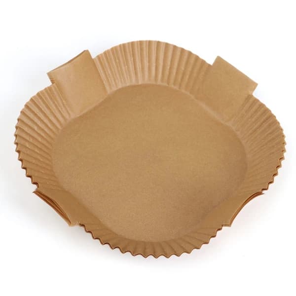 50 st Air Fryer Papper Engångs Bakplåtspapper