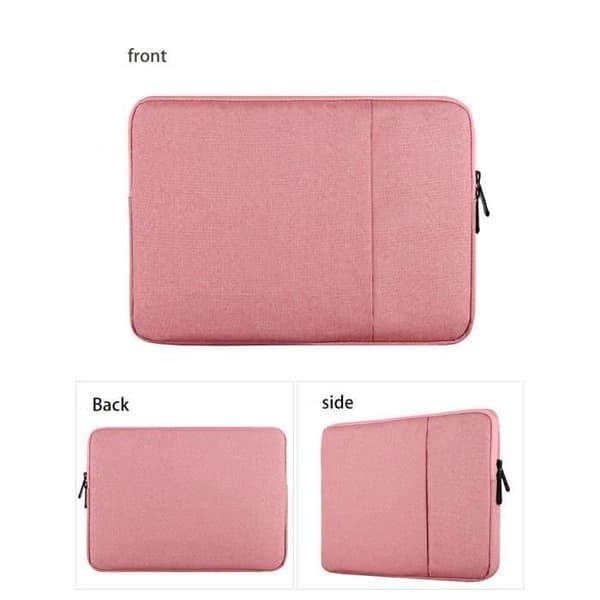 {NT}Kannettavan tietokoneen suojus - Ei määritelty - 13,3 tuumaa - Nylon - Pinkki - 2 taskua