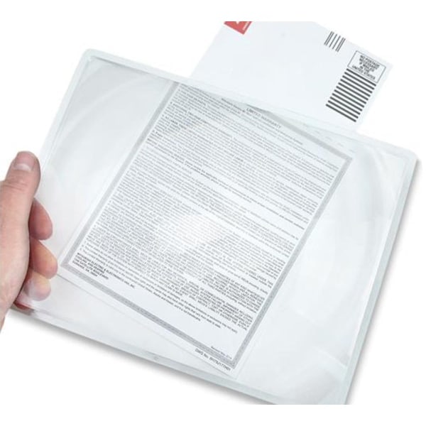 /Hc/A4 Förstoringsplatta - x1 till x5 förstoring Transparent