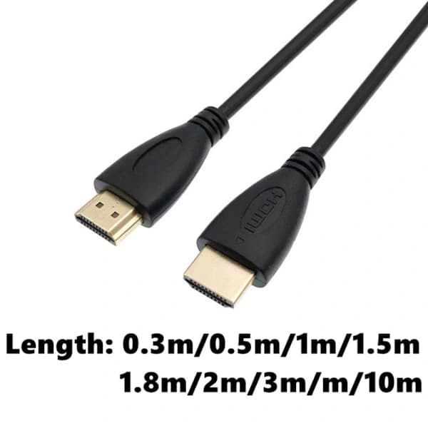 HDMI-kabel til lyd og video 0,3M 0.3m