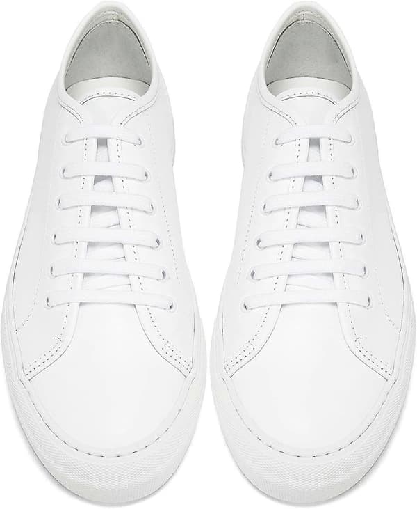Snørebånd til Common Projects flade snørebånd Erstatningssko Snørebånd Hvide