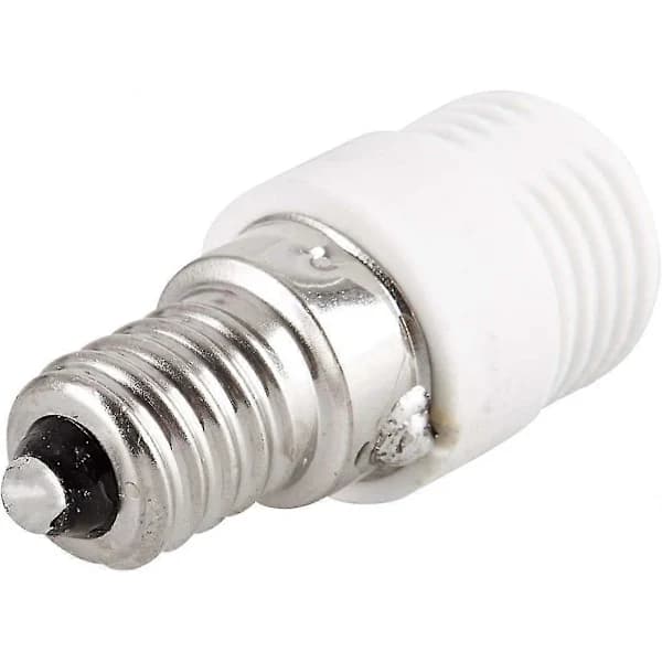 2-pakning E14 til G9 Keramisk Sokkeladapter for LED, Halogen, CFL Lyspærer