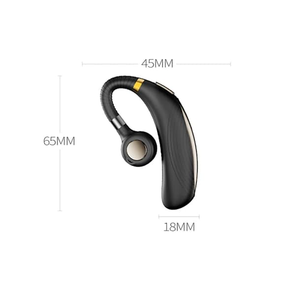 Trådløse Bluetooth-hovedtelefoner Gaming Headset Headset Hovedtelefoner Sort