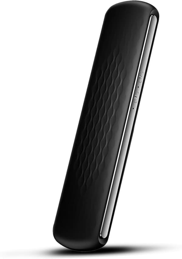 Benledning Bluetooth Puteputehøyttaler, 20-timers batteri, USB-C-lading, For søvn og sidesovere, Svart