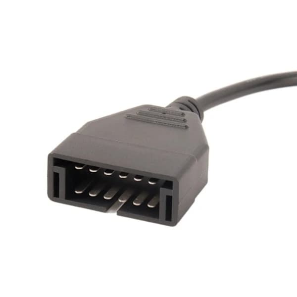 Obdii Obd2 Auto Diagnostisk Kontakt Adapter Kabel