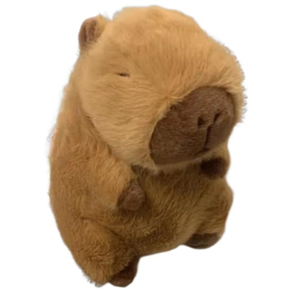 Härlig liten Capybara Plyschdocka Lättvikts Supermjuk fylld leksak för barn Pojke Flicka Kvinnor Män 33cm Doll