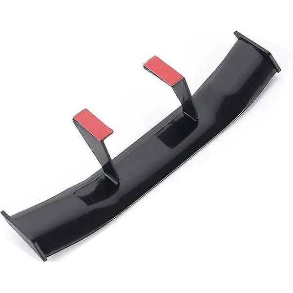 Universal Auto Mini Splitter Vinge ABS Materiale Splitter Vinge Udvendig Dekoration (sort)
