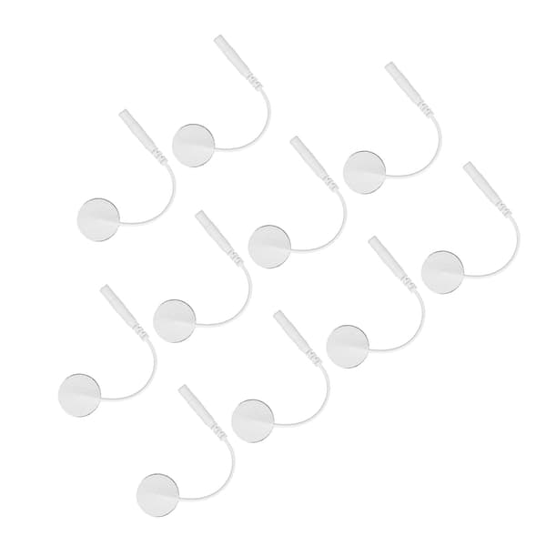 10 stk. NonWoven Stoff Elektrode Pad Fysioterapi Elektrode Plaster Tilbehør 2cm