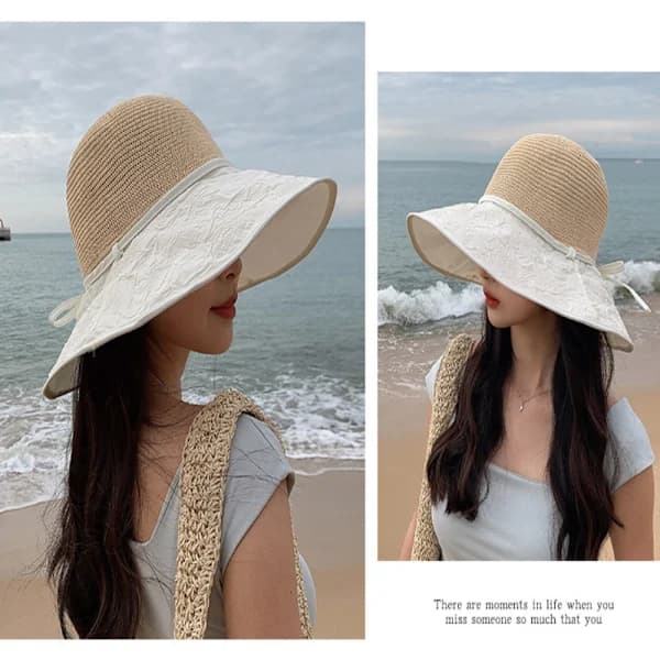Dame Solhat Foldbar Bucket Hat KHAKI khaki