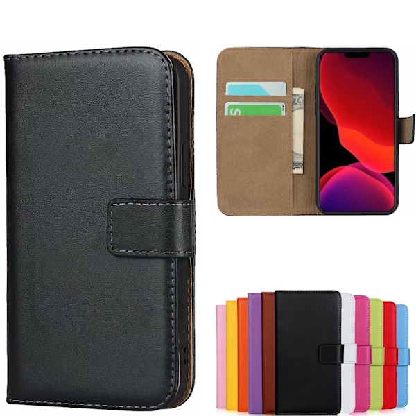 iPhone 13 Pung Etui Pung Cover Skal Mobilcover Brun - BRUN iPhone 13 BRUN