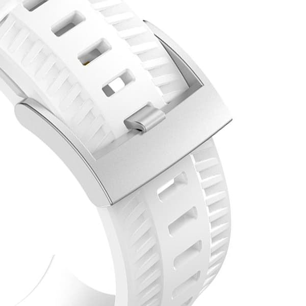 [NT] Silikonearmbånd til Suunto 9 Hvid