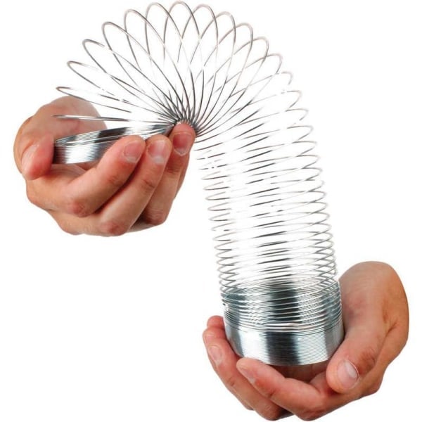 /Hc/Slinky i Metall - Fjäder Multifärg