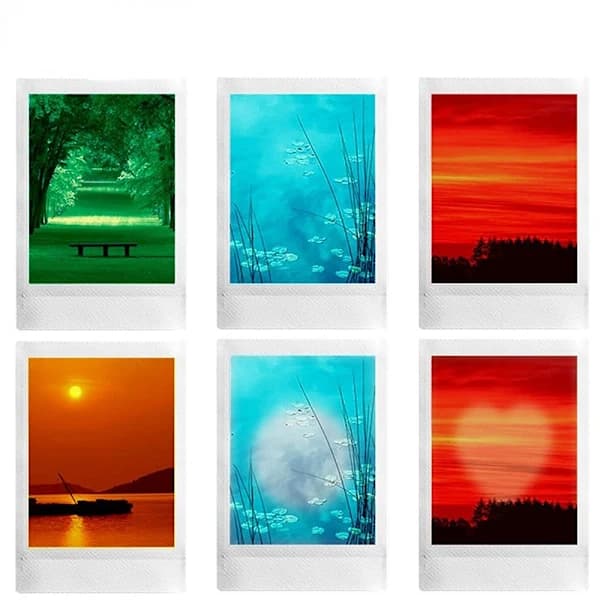 4/6 stk. sæt Instant Camera 6PCS 6PCS 6 stk.