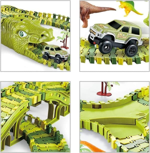 Stor Bilbane for Barn - Dinosaur