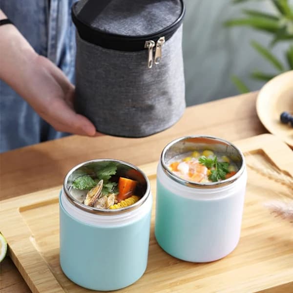 /NN/ Matboks i rustfritt stål for barn 16 oz
