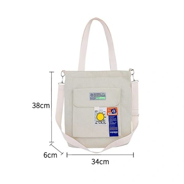 Skuldertaske Crossbody Taske SORT sort
