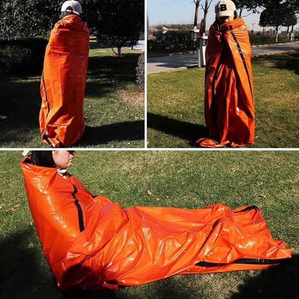 [NT] 4-pack Nödsovsäck / Bivvy – Överlevnadssovsäck