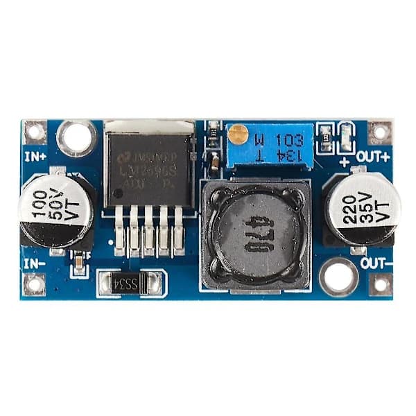 10x LM2596 DC-DC Step-Down Strømmodul 3A Justerbar Modul Stabil Spænding 24V Til 12V 5V 3V