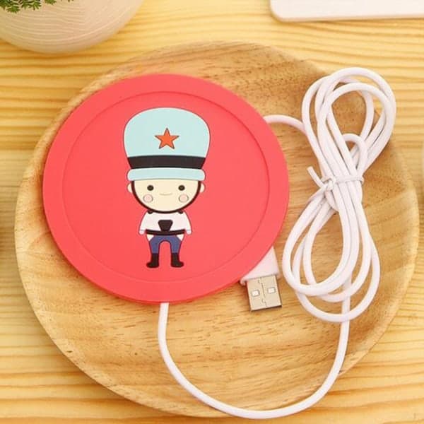 /Hc/USB-Koppvarmer / Varmer for Krus & Kaffekopper multifarge