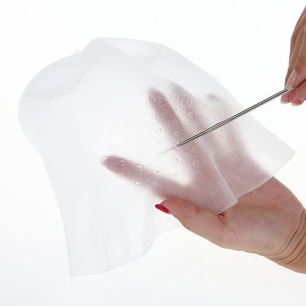 Hette til hår ved striper - Hårstriper - Silikon - Hårfarge Transparent transparent