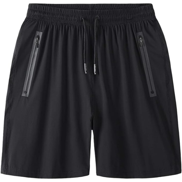 Cargo Shorts för män Byxor för fritidsportjogging i bomull 4XL