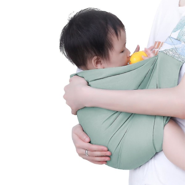 Nyfödd bärsele Dubbel användning cover Mesh Nättyg Amningsbärare Up Baby Green