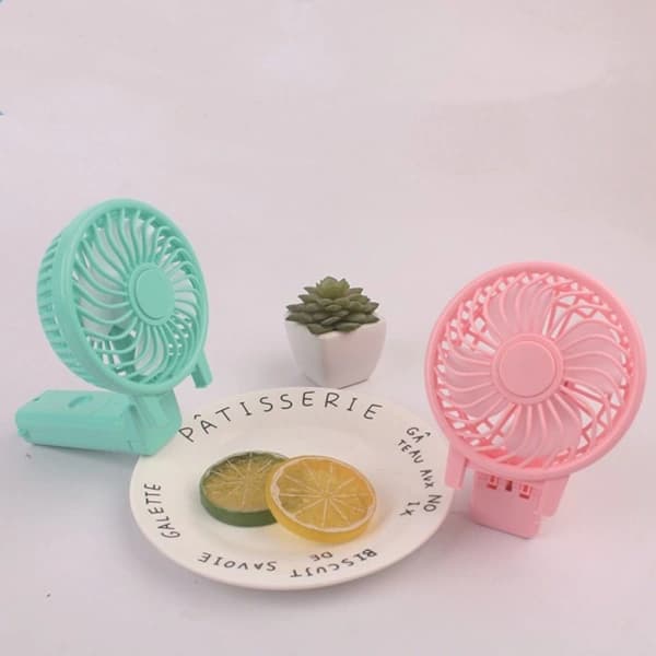 Håndholdt Mini Ventilator Personlig Ventilator BLÅ