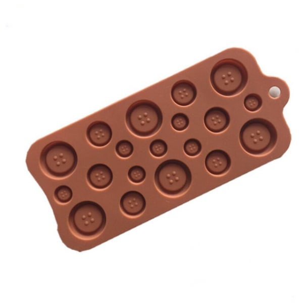 [NT] Silikoneknapforme Form DIY Fondant Chokolade Kage Is Silikoneform Form Bagning Kage Dekorationsværktøjer Chokolade