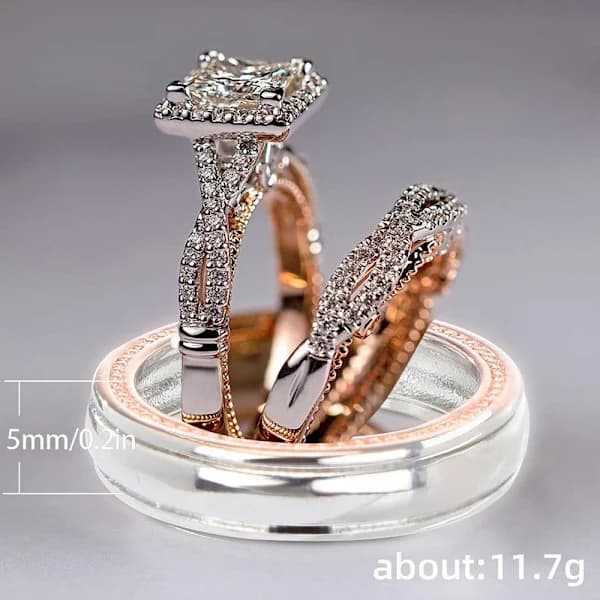 Ring Naturlig Diamant Ring NO.9 NO.9 No.9