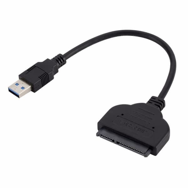 {NT} USB till SATA-adapterkabel för 2,5\" SSD-hårddiskar