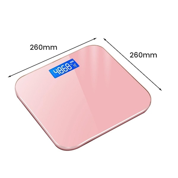Badrumsvåg för kroppsvikt, Högprecisions Digital Vågningsmaskin LED-display Elektronisk Viktvåg_ NN
