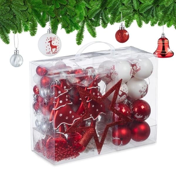 Julgranskulor i set om 103 st