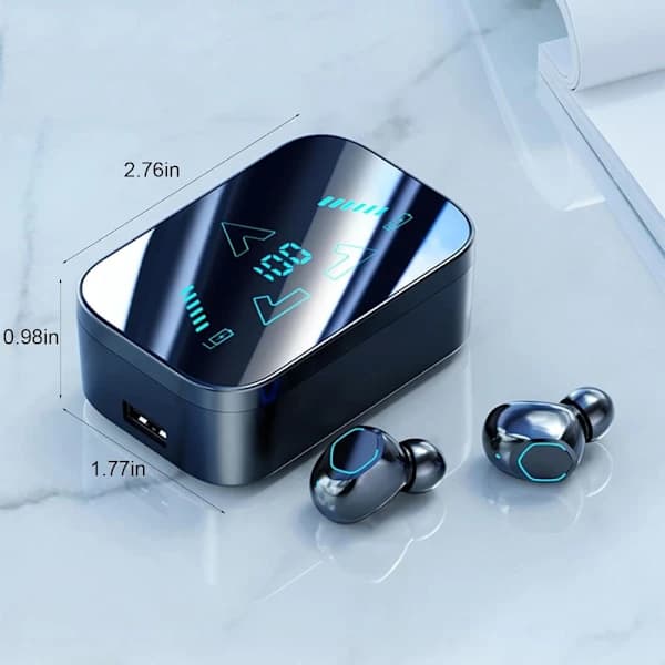 Bluetooth-hodetelefoner Trådløse hodetelefoner HVIT Hvit